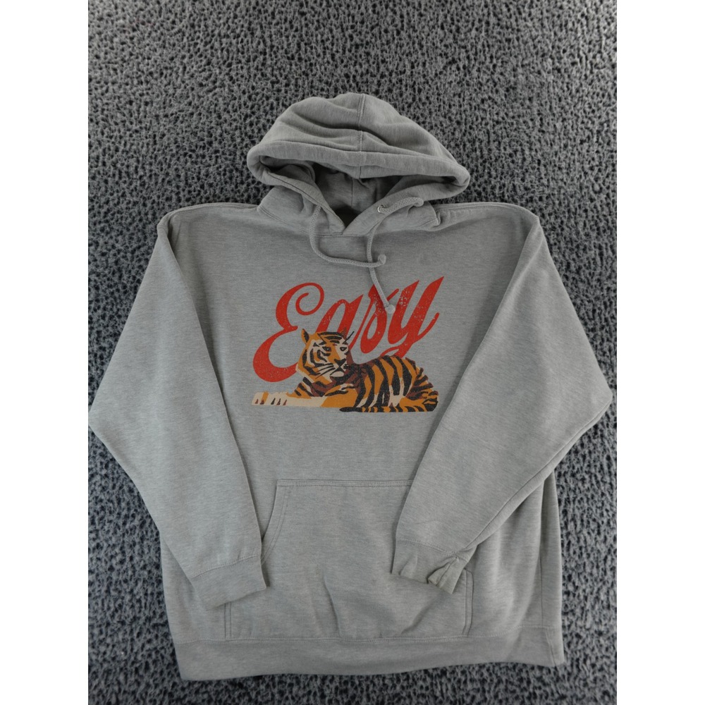 Lucy Jaynes Easy Tiger Graphic Hoodie Sweatshirt Mens Womens Pullover Casual